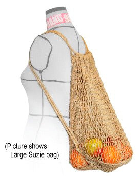 Big Suzie String Backpack with Jute Straps